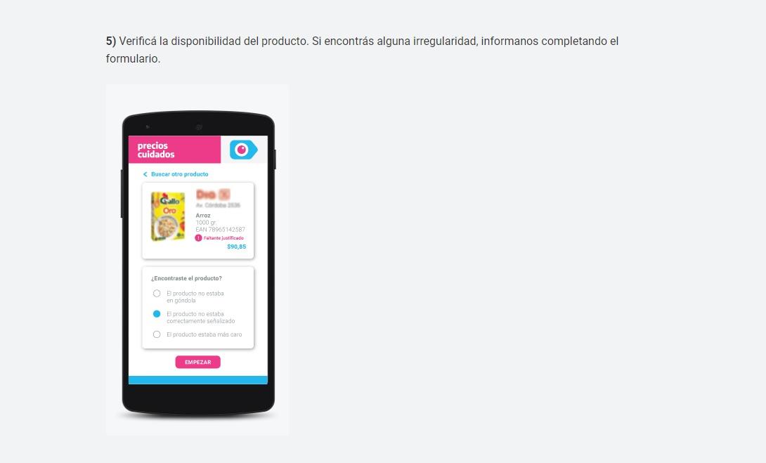 Cómo utilizar en Tucumán la app Precios Cuidados: recomendaciones