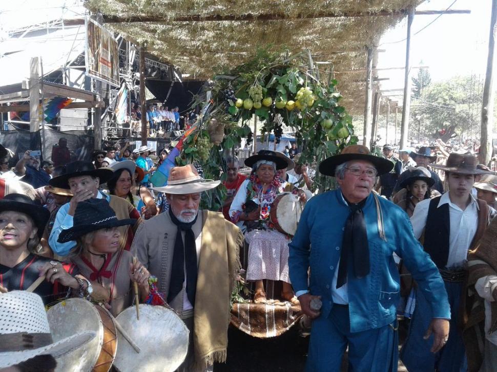 AMAICHA. La elección de la Pachamama es el corazón del festejo.