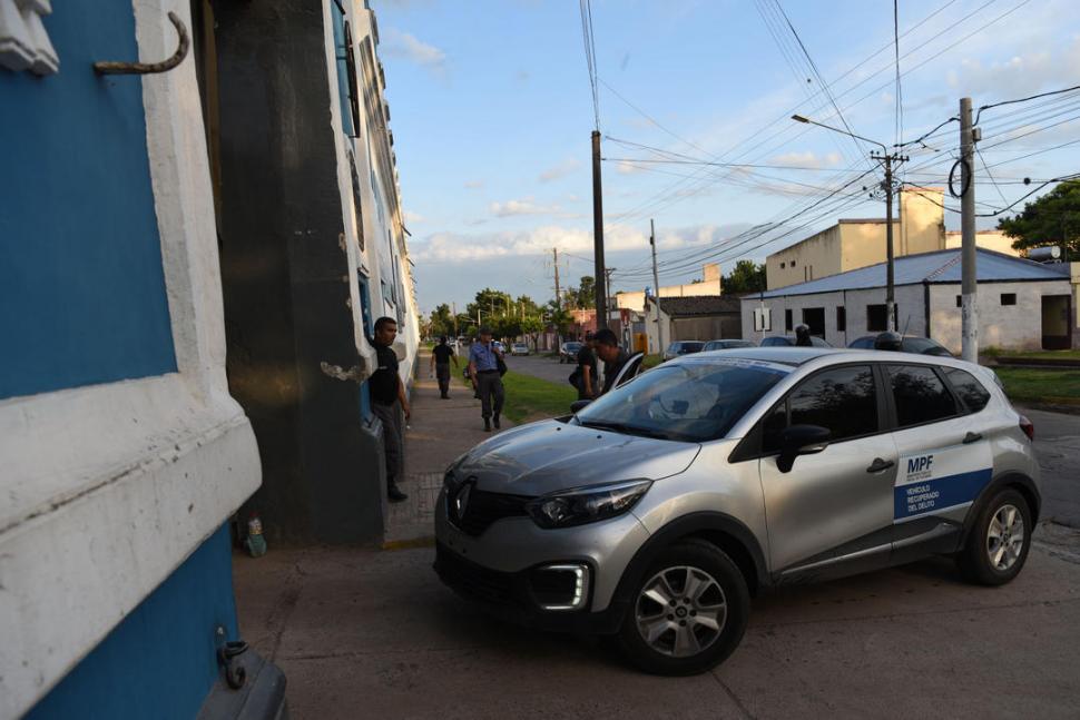 A PRISIÓN. El condenado es ingresado a la cárcel de Villa Urquiza. imagen captura de video