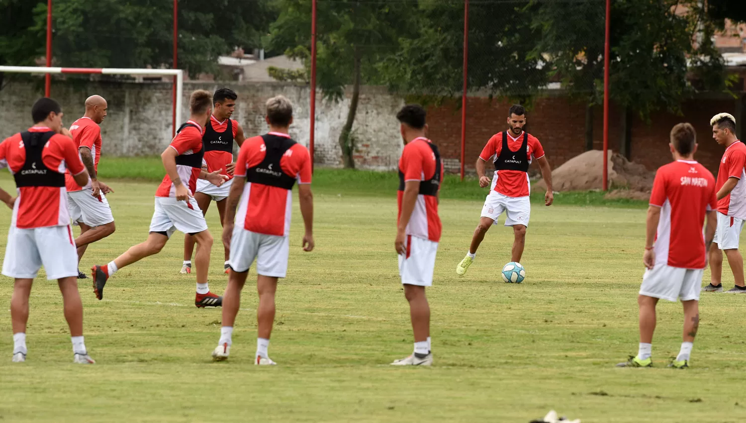 A PUNTO. El Santo sigue su preparación con la mente puesta en el domingo 9 de febrero.