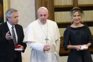 Alberto Fernández insiste en que no habló sobre el aborto con el Papa Francisco