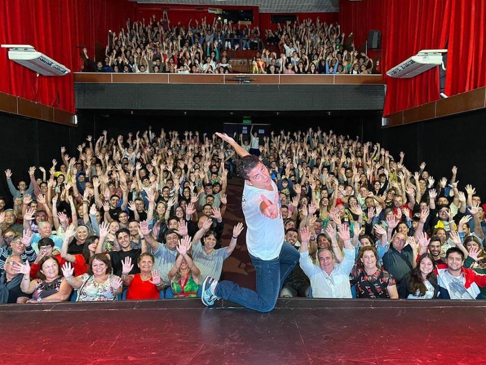 LLENO TOTAL. Miguel Martín hace dos funciones de lunes a miércoles.