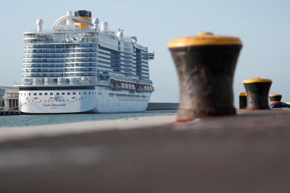Un crucero fue bloqueado en Italia por temor al coronavirus