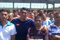 Un equipo de rugby integrado por reclusos le envió un mensaje a la familia de Báez Sosa