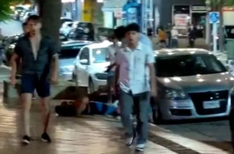 Luego de matar a golpes a Fernando, los rugbistas se habrían cambiado la ropa.