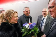 El Presidente llegó a Alemania para reunirse con Ángela Merkel