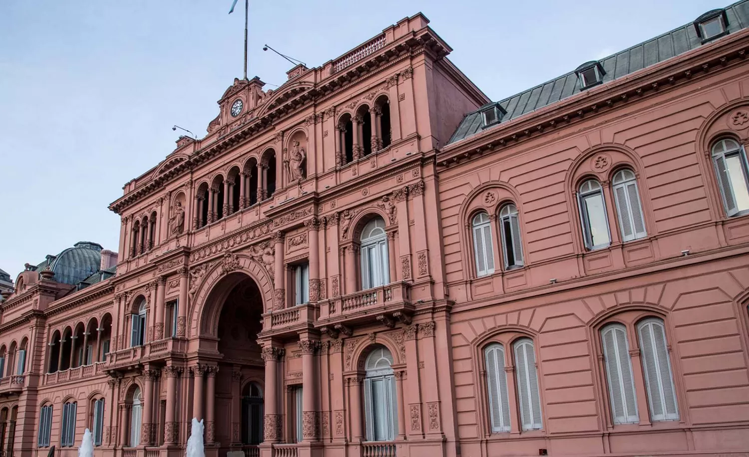 La Casa Rosada, el lugar del encuentro.