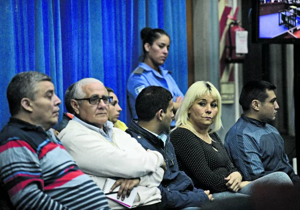 TRIBUNAL ORAL FEDERAL. Según los uniformados, de las escuchas surge que los preuntos miembros de la organización eran sumisos con “La Cabezona”. la gaceta / foto de franco vera 