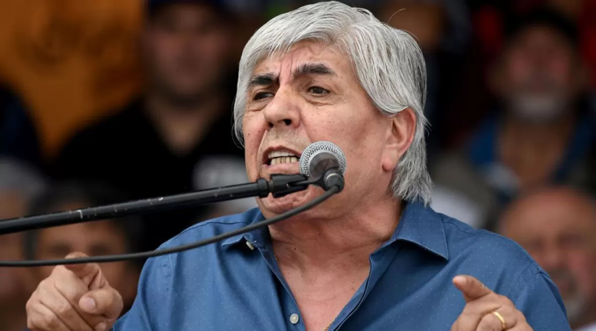 Hugo Moyano, líder de Camioneros.