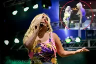 Escándalo durante una fiesta de carnaval: en pleno show, Jorgelina Salazar increpó a Gladys La Bomba Tucumana