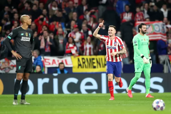 Liga de Campeones: Atlético de Madrid tumbó al Liverpool en el partido de ida