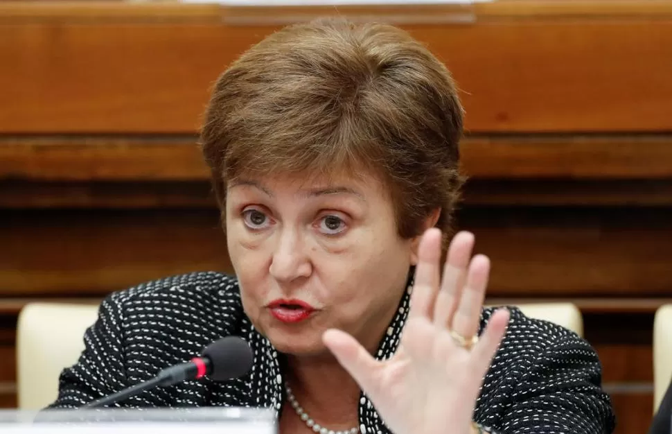 GEORGIEVA. La directora del FMI dijo que el mundo está expectante del resultado del canje de la deuda argentina.