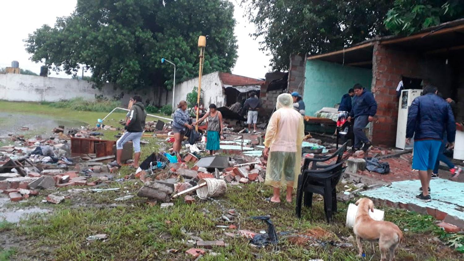 INUNDACIONES. Bernabé Aráoz al 1.700.