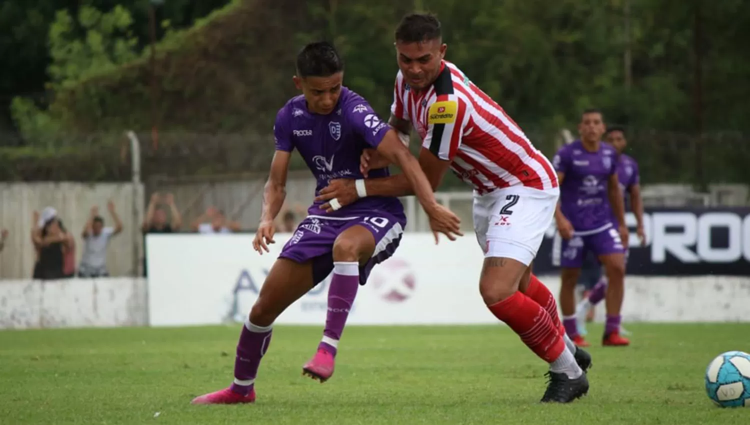 Rodrigo Moreira anotó el gol del agónico triunfo Santo en Campana. (FOTO TOMADA DE PRENSA CLUB ATLÉTICO SAN MARTÍN)