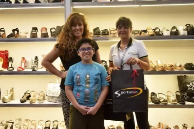 Compró zapatillas en Sportsman