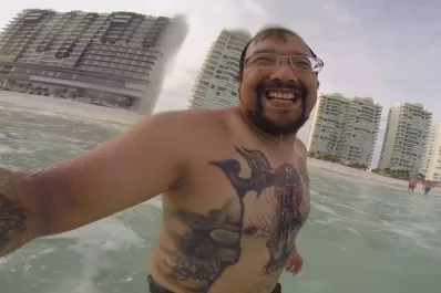 El video de Mariotti en Cancún: Luquitas, ya vamos a estar acá dentro de poco