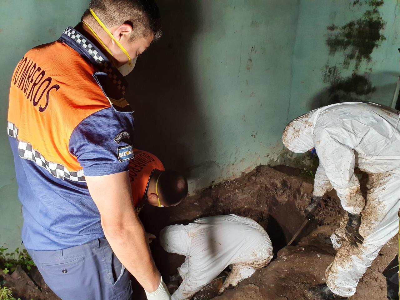 Así hallaron el cuerpo de Pablo Mariotti: estaba enterrado en el jardín de una vivienda