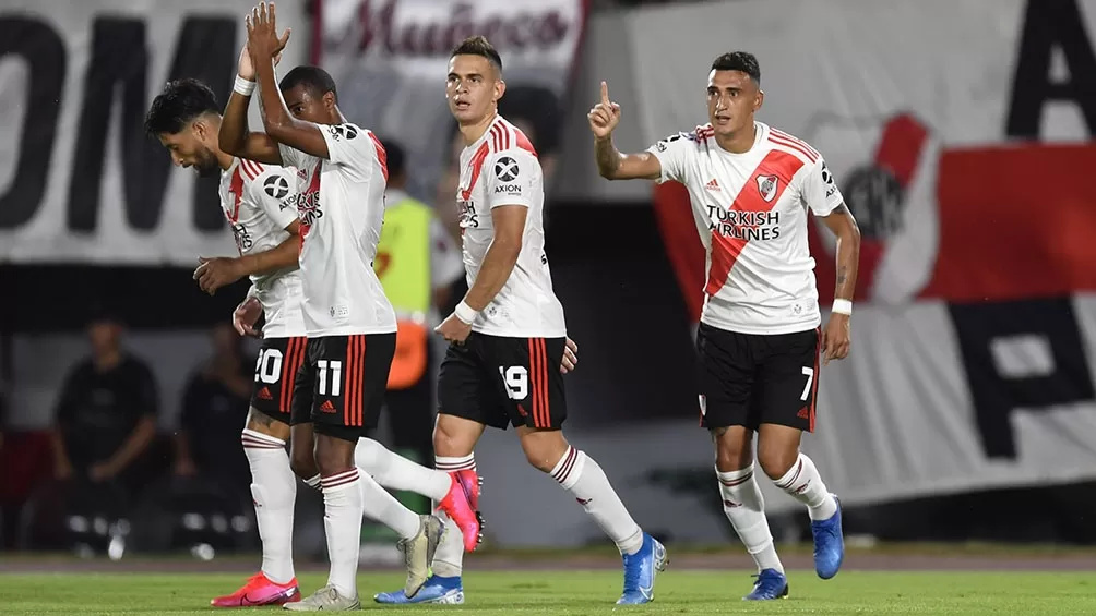 River se mantiene líder del torneo. Foto de Télam.