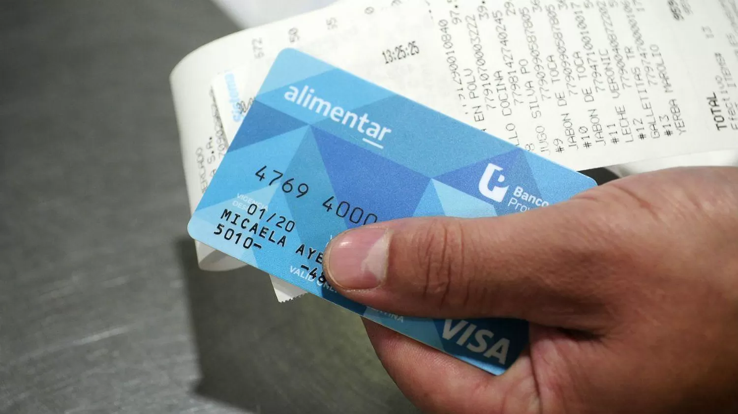 Hasta el momento, se entregaron más de 600.000 Tarjetas Alimentar en todo el país