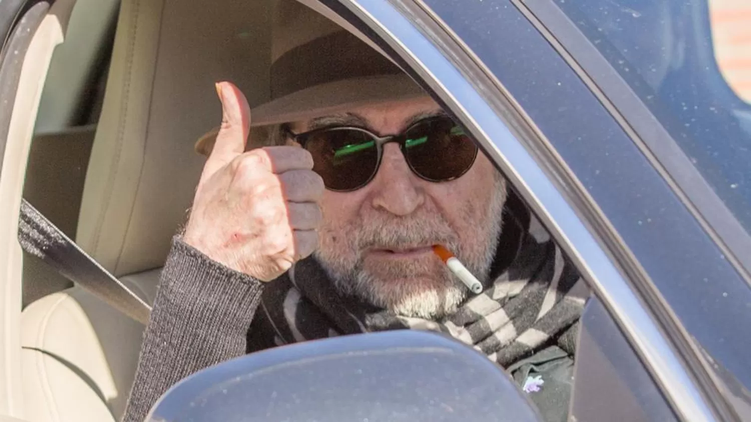 CON ALTA MÉDICA. El cantante volvió a su casa.