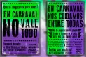 Afiches y spots contra la violencia de género en el carnaval de Jujuy