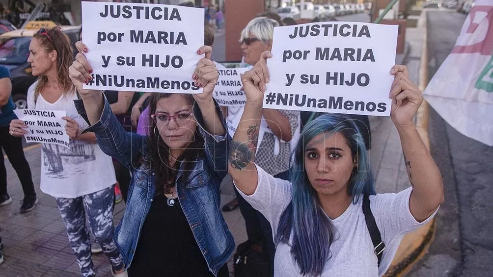 MARCHA. Cientos de personas exigieron justicia. Foto de Télam.