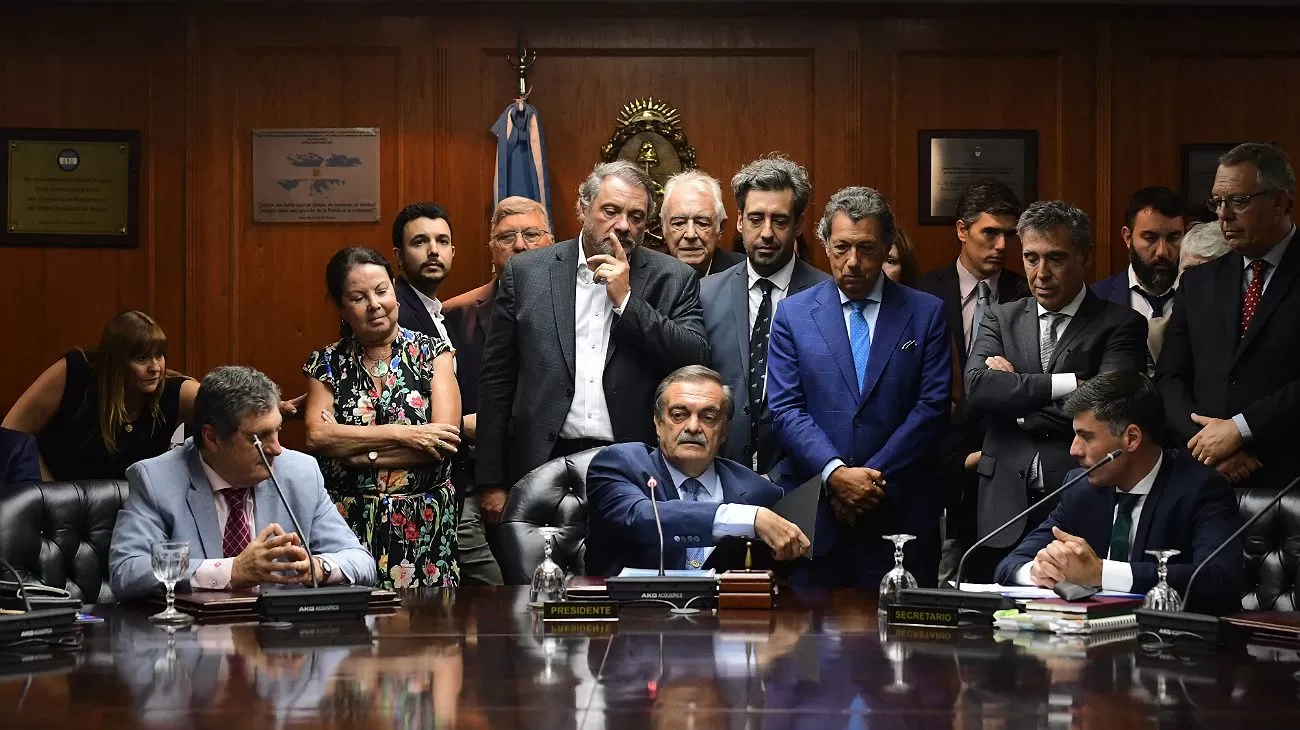 Alberto Lugones, el titular del Consejo de la Magistratura.