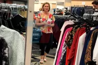 La ex senadora Betty Rojkés hizo compras en Miami
