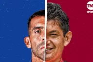 Pulguita Rodríguez, promociona el duelo ante Boca pero iría al banco de suplentes