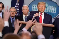 Trump analiza cerrar la frontera con México para evitar el avance del coronavirus