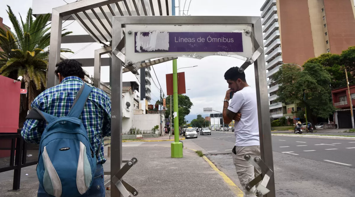 TENSIÓN. Desde el comienzo del año hubo 44 días sin servicios debido a la falta de pago de los sueldos.