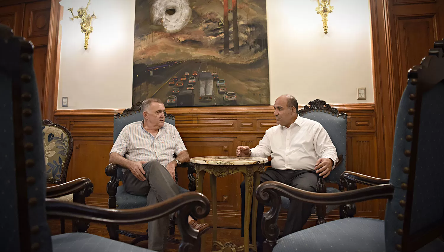 Manzur y Jaldo convocaron a la reunión para mañana. LA GACETA/FOTO DE JUAN PABLO SÁNCHEZ NOLI