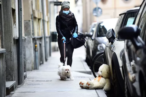 Italia: se registraron 368 muertos por coronavirus en un día