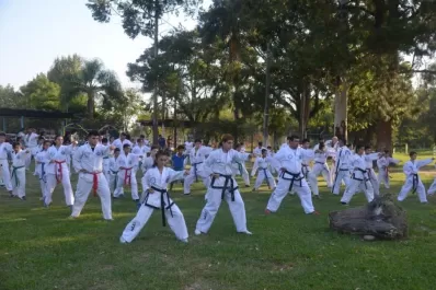 Taekwondo ITF 2020: entrenar al aire libre