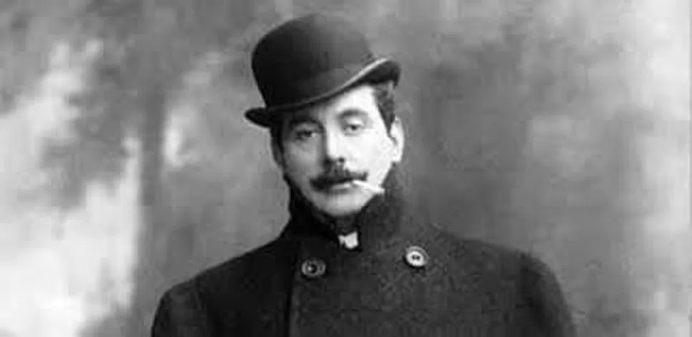 GIACOMO PUCCINI. Su hermano tuvo un dramático paso por el norte argentino, entre 1893 y 1905.