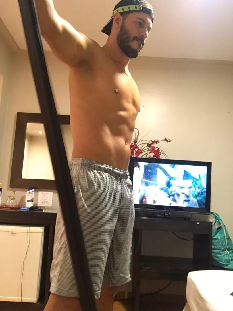 RUTINA. Emerson, en pleno trabajo. 