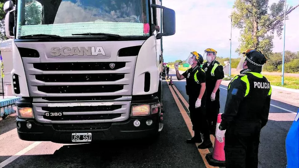 EN EL NORTE. Los controles en los puestos limítrofes serán controlados por la Justicia y por el Siprosa.  