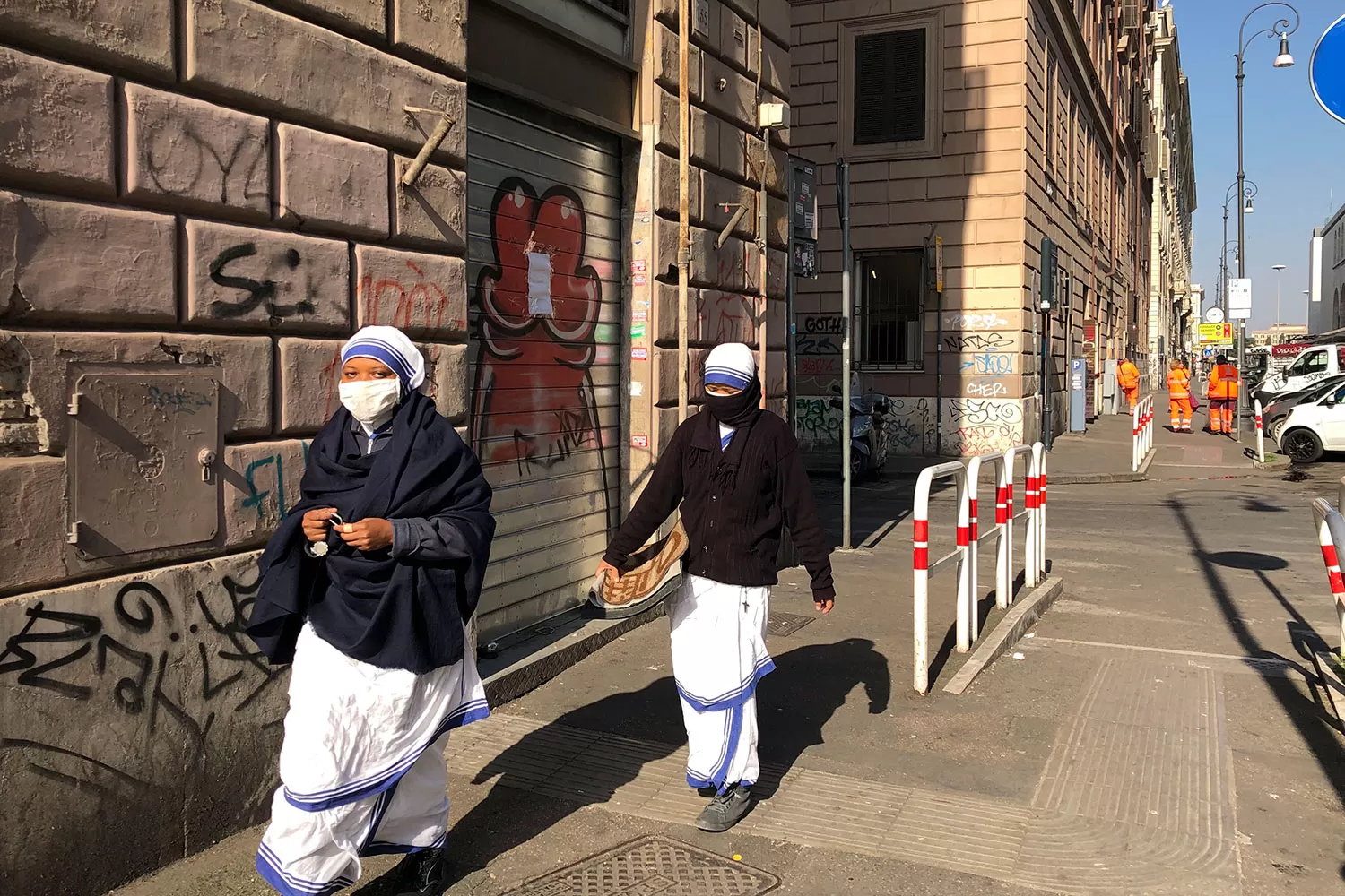 ROMA. La ciudad amaneció prácticamente vacía ante las malas noticias que llegan de Lombardia.