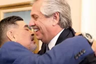 Maradona le mostró su apoyo a Fernández por la crisis del coronavirus