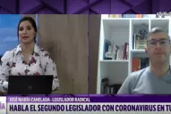 El legislador Canelada sospecha que Bussi lo contagió de coronavirus