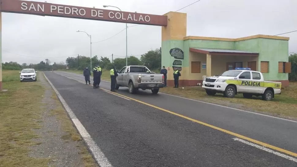 SAN PEDRO. La Policía y la comuna coordinaron el trabajo a realizar.