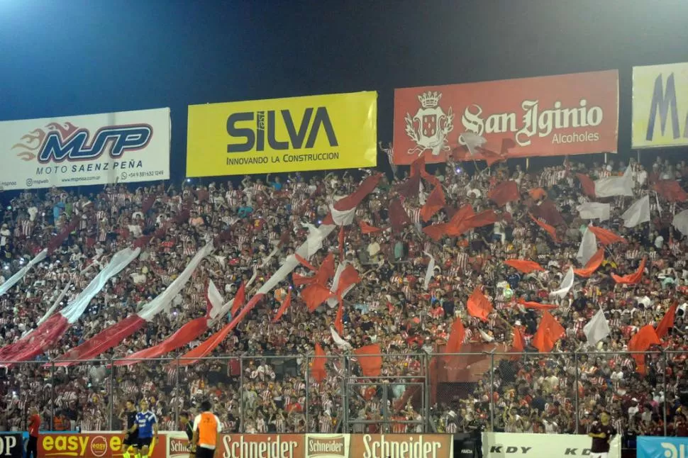 BUEN APORTE. San Martín juega a cancha llena siempre. Ese es su principal respaldo económico en cada temporada.