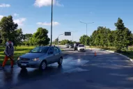 Coronavirus y dengue: para entrar a Tafí Viejo te fumigan el auto en el acceso a la ciudad
