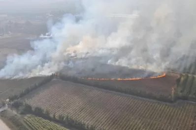 Hay focos de incendio por todos lados, advirtió el titular de Defensa Civil