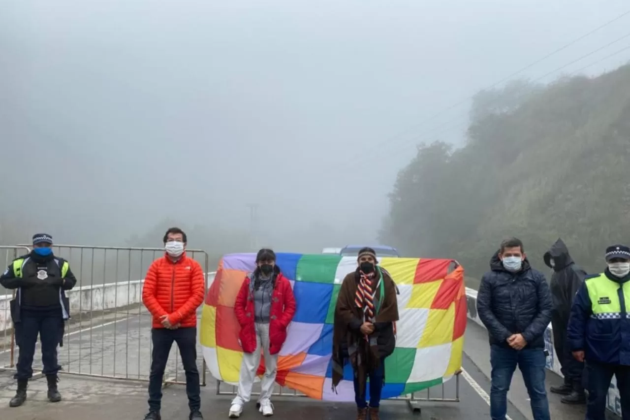 La Bancaria respaldó a la comunidad de El Mollar en el corte de ruta por el covid-19