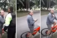 Se filtró un nuevo video del médico aprehendido: quiere protagonismo el negro ese