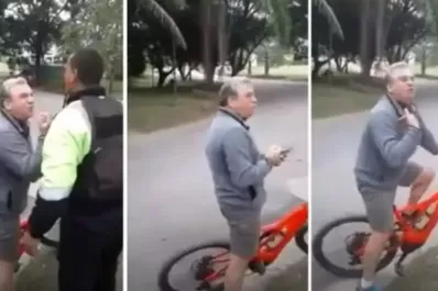 Se filtró un nuevo video del médico aprehendido: quiere protagonismo el negro ese