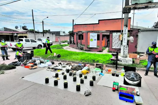 El clan Acevedo estaría vinculado al lugar donde cultivaban, procesaban y fraccionaban marihuana