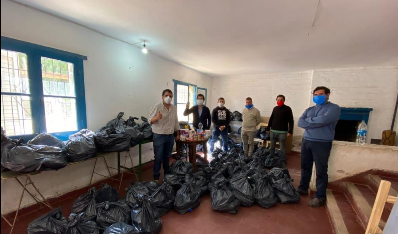 La Bancaria respaldó a la comunidad de El Mollar en el corte de ruta por el covid-19