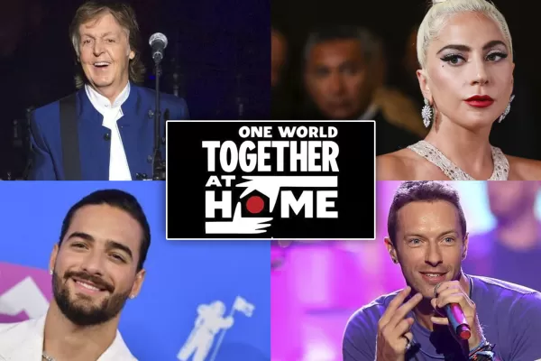 Quiénes son los artistas que estarán en el concierto virtual en apoyo a la OMS